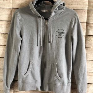 Victoria Secret sport gray hoodie